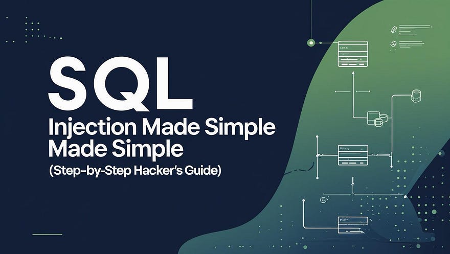SQL Injection Made Simple 📊 (Step-by-Step Hacker’s Guide)