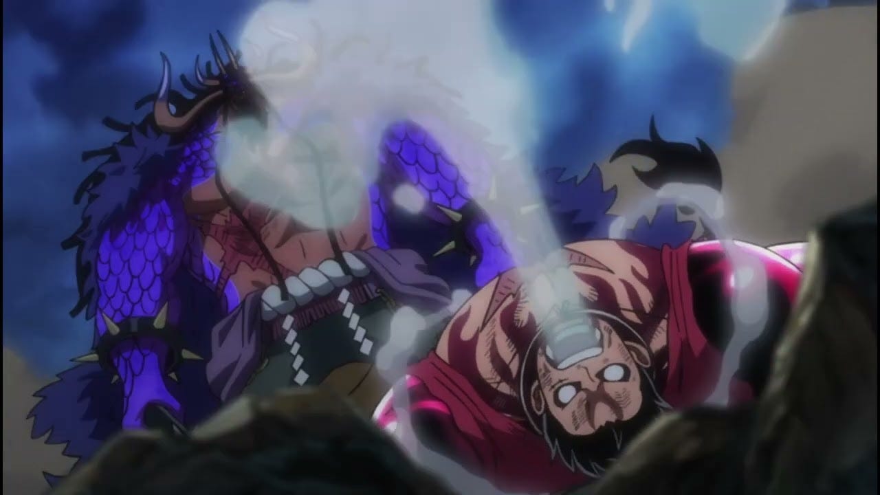 Luffy last time knocked out by Kaido before GEAR 5 - YouTube