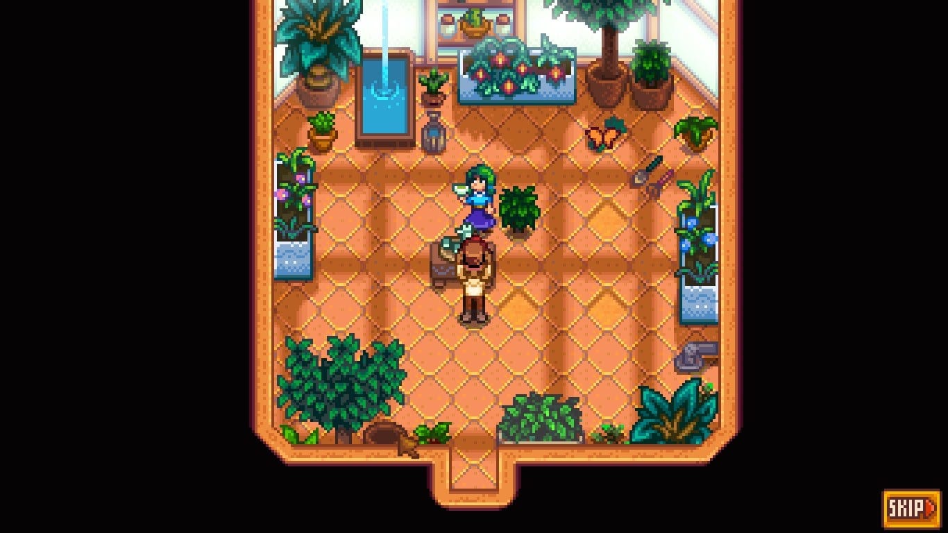 caroline's private sunroom???? : r/StardewValley
