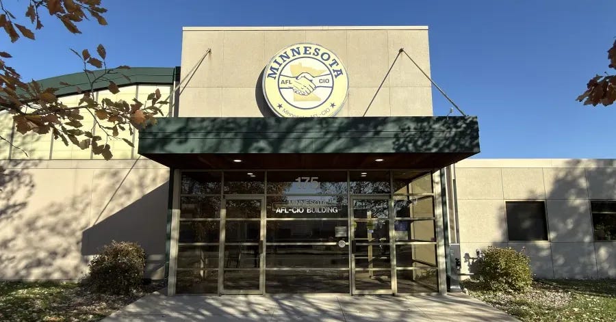 Photo of the Minnesota AFL-CIO headquarters in St. Paul