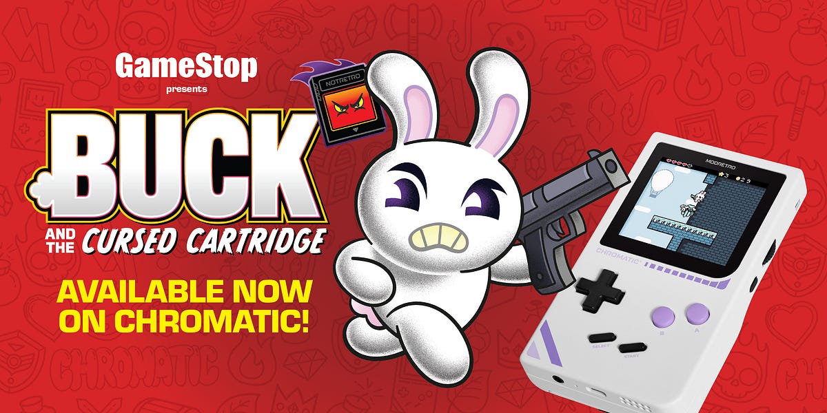 ModRetro Chromatic gets GameStop’s Buck the Bunny game today, Croc: 25th Anniversary Edition in December