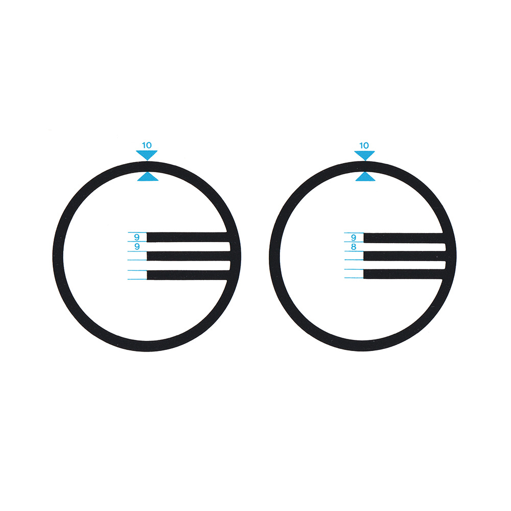 Dr. Fritz Eichler and Stefan May's 1970 logo for The Gillette Company.