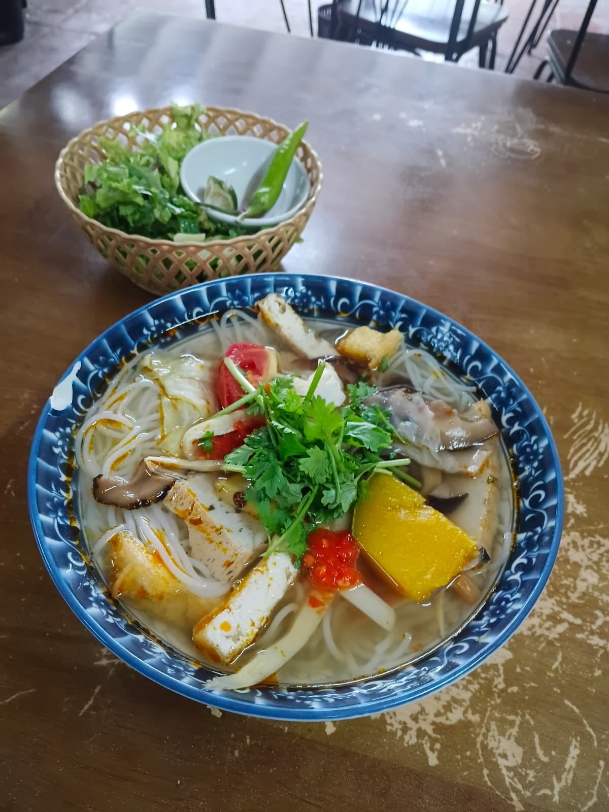 a bowl of soup