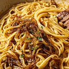 Easy Caramelized Onion Pasta