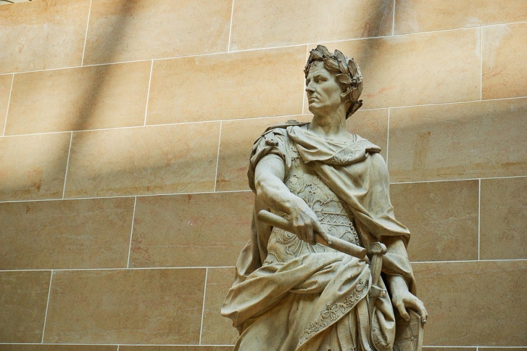 Post Ceasar Julius Caesar in Spain (Hispania) — Crying under Alexander's Statue?