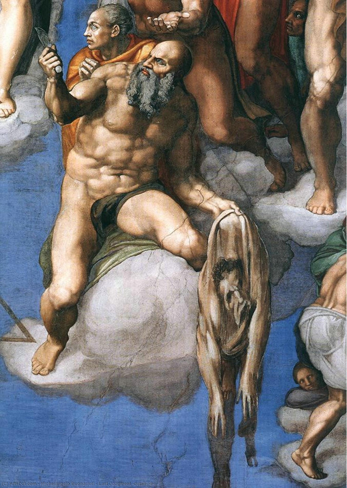 Last Judgment fresco detail
