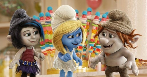 The Smurfs 2 - inside The Smurfs 2 - inside