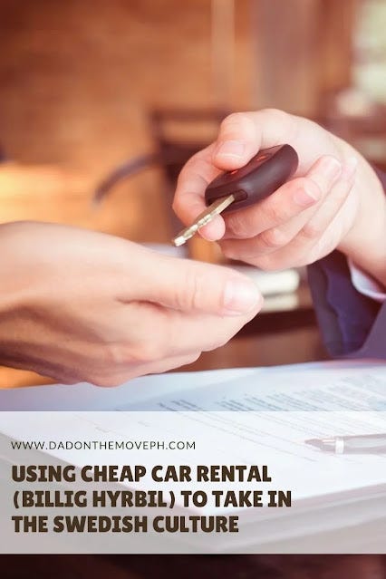 Cheap car rental (billig hyrbil) to see the most beautiful places in Sweden