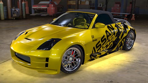 Midnight Club LA Cars