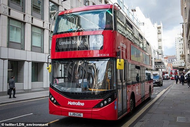 The Alexander Dennis Enviro400EV is fitted with an electric battery supplied by Chinese manufacturer BYD