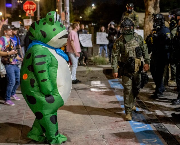 A person in a frog garment

AI-generated content may be incorrect.