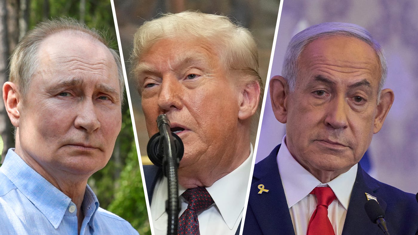 Putin and Netanyahu vex Trump on the world stage