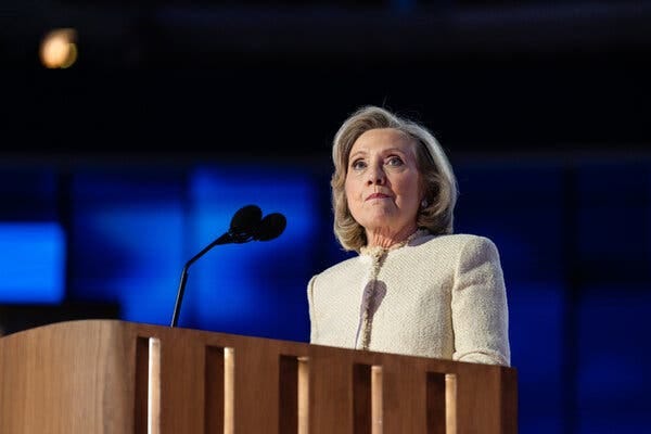 Hillary Clinton and Tucker Carlson Speak at Saudi Business Forum - The New  York Times