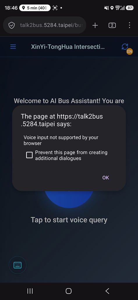AI Assistants in public life in Taipe