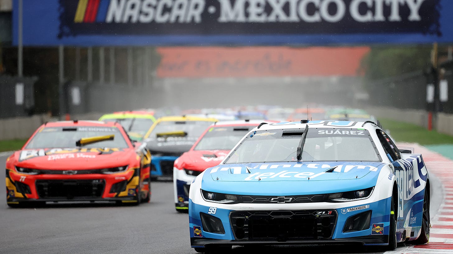 Mexico City will reportedly not return to the NASCAR Cup Series schedule in 2026, and will likely be replaced by Chicagoland Speedway, which has not hosted a NASCAR National Series race since 2019. Mexico City will reportedly not return to the NASCAR Cup Series schedule in 2026, and will likely be replaced by Chicagoland Speedway, which has not hosted a NASCAR National Series race since 2019.