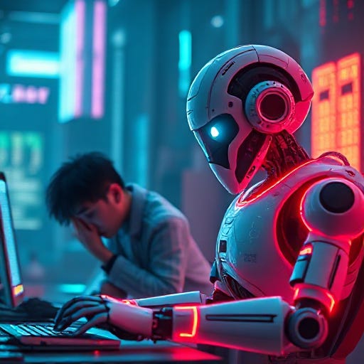 https://images.deepai.org/art-image/11d9413819134741942edf820fc4a50b/show-a-bored-human-demotivated-meanwhile-a-ro_r8J5s56.jpg