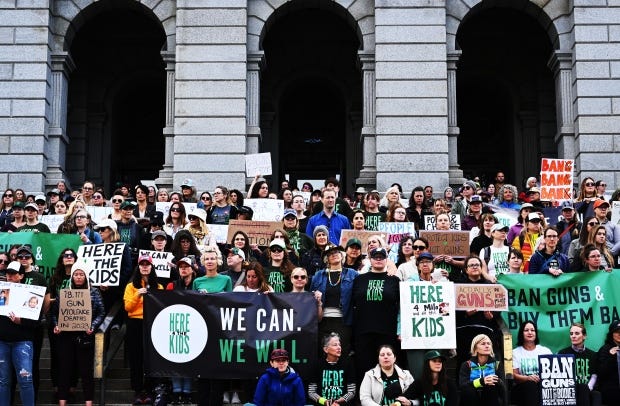 Gun sit-in begins at Colorado Capitol as protesters urge Polis to ban  firearms
