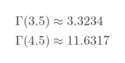 gamma function