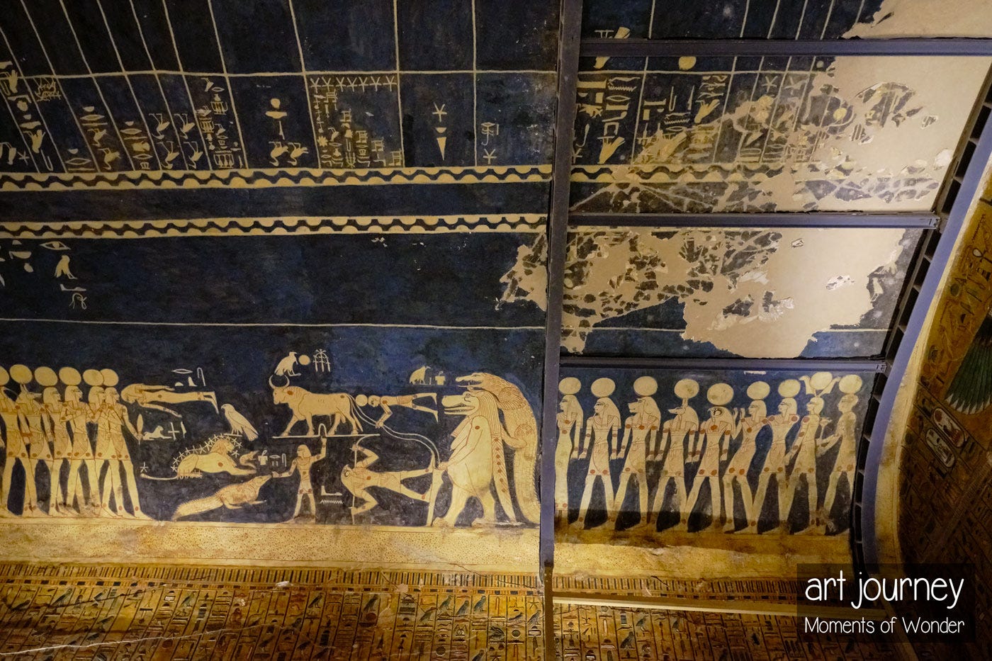 Astronomical ceiling KV17 Sethi I Astronomical ceiling KV17 Sethi I