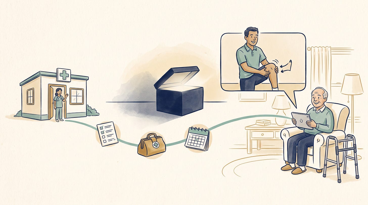 Virtual PT touchpoints open the post-acute black box