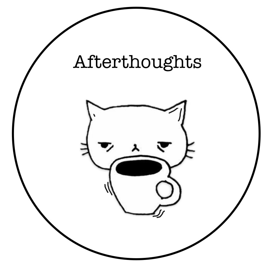 Artwork for Afterthoughts