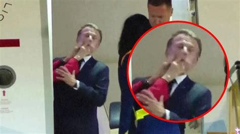 French President Macron 'Slapped' By Wife Brigitte In Vietnam? Viral ...