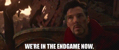 YARN | We're in the endgame now. | Avengers: Infinity War ... YARN | We're in the endgame now. | Avengers: Infinity War ...