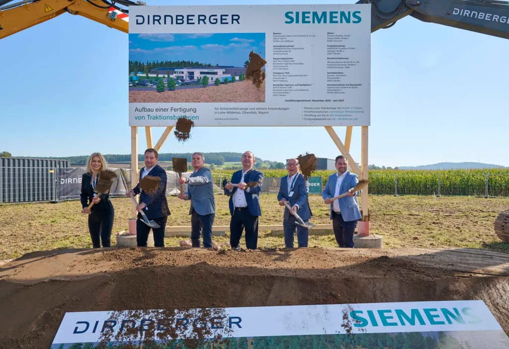 Siemens Mobility to build battery system factory in Bavaria