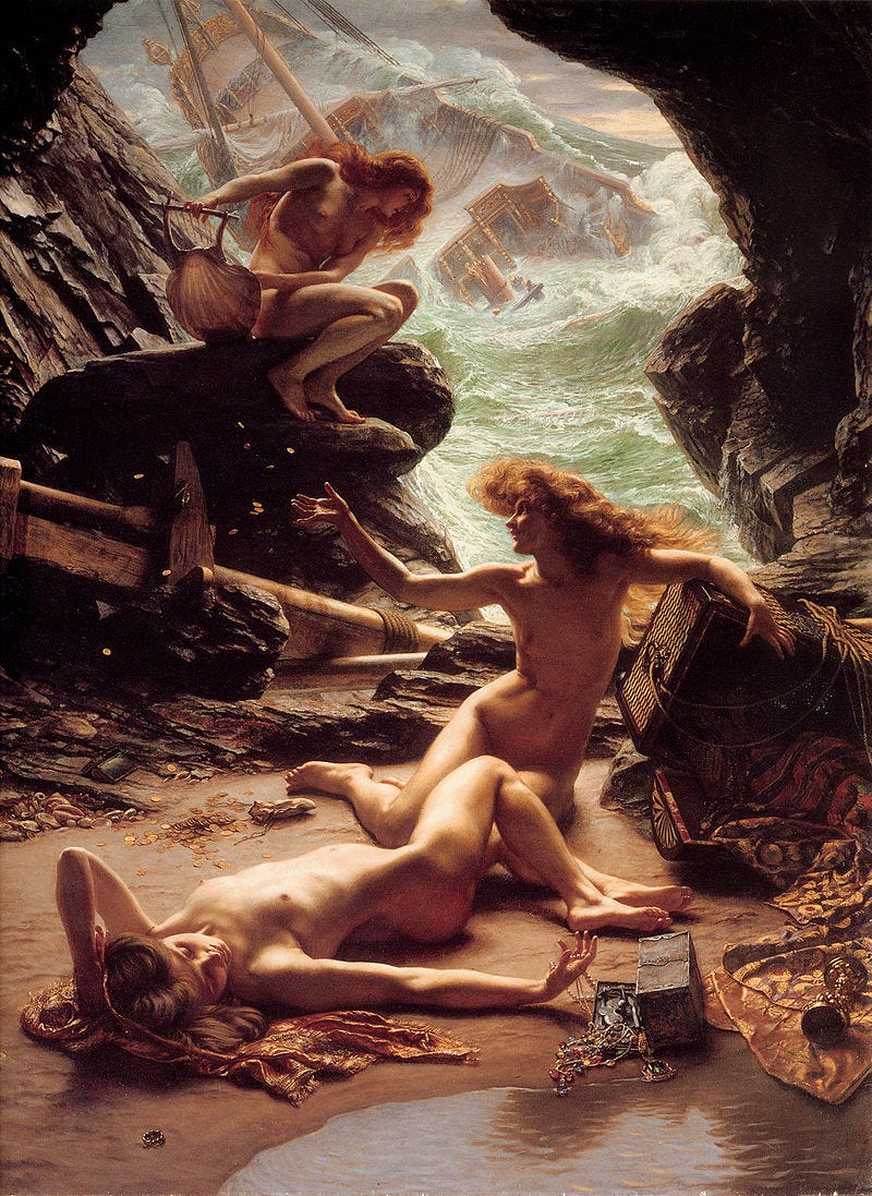The Cave of the Storm Nymphs by Sir Edward John Poynter (1903)