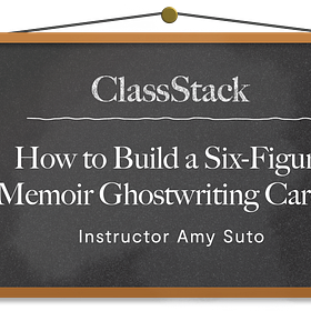 ✍️ REPLAY: How to Build a Six-Figure Memoir Ghostwriting Career