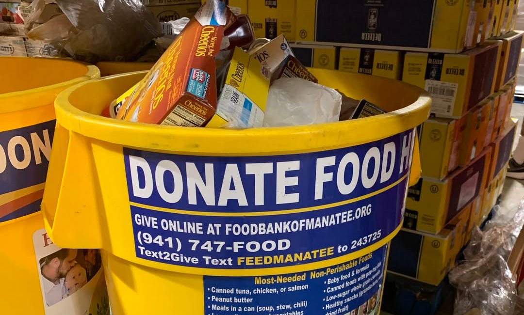 Food Bank of Manatee Distributes 3.8 Million Pounds of Food in 2024 as Summer Shortages Loom