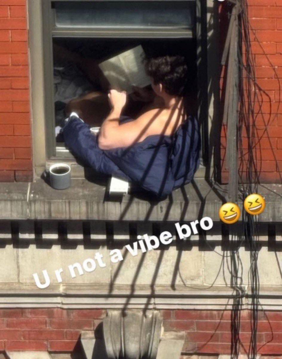 quasimatt on X: "utterly obsessed with this pic/caption at the moment. “u r  not a vibe bro” communicates an accusation of performativity and then the  assertion that the performance isn't convincing in