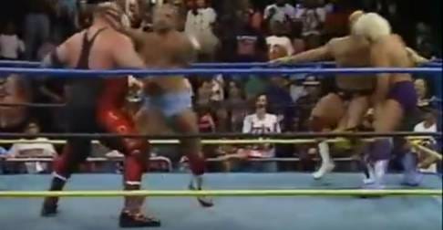 Match Of The Day: Steve Austin & Vader vs. Ric Flair & Arn Anderson Match Of The Day: Steve Austin & Vader vs. Ric Flair & Arn Anderson