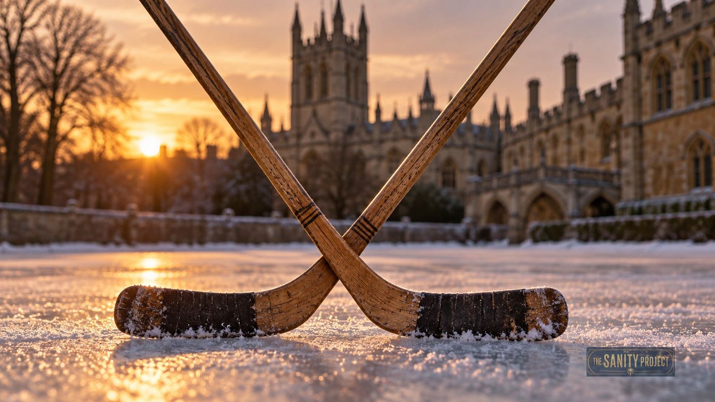 Diana Fox Carney and Mark Carney met playing Oxford hockey Diana Fox Carney and Mark Carney met playing Oxford hockey