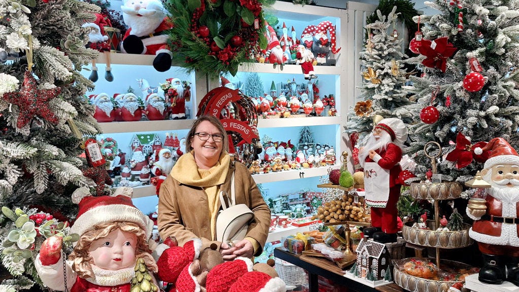 Jólavörur í Lissabon.