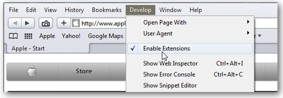 safari 5 extensions from 2010