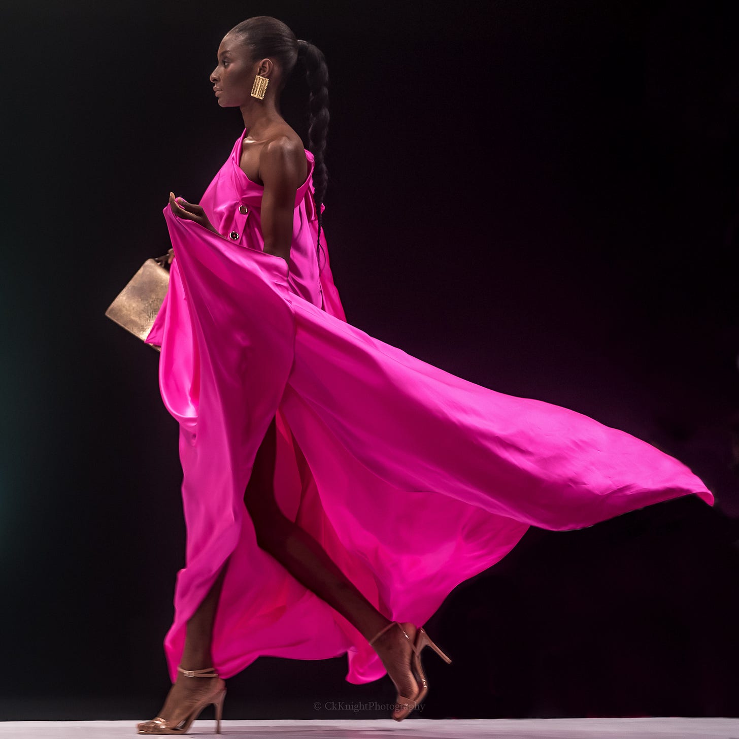 Designer Eliekuame, during Lagos Fashion week 2021 at The Federal Palace Hotel, Victoria-Island, Photography by CkKnightPhoto