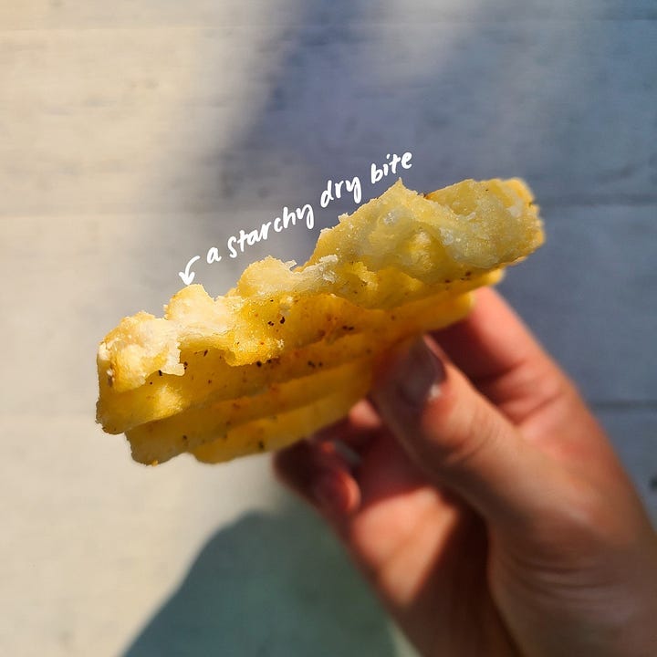 Son of a Butcher Waffle Fries & Onion Rings