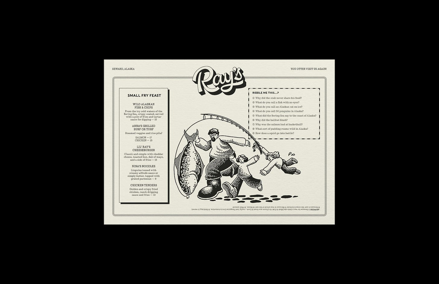 rays base design branding identity bpo review logo wordmark illustration print menu