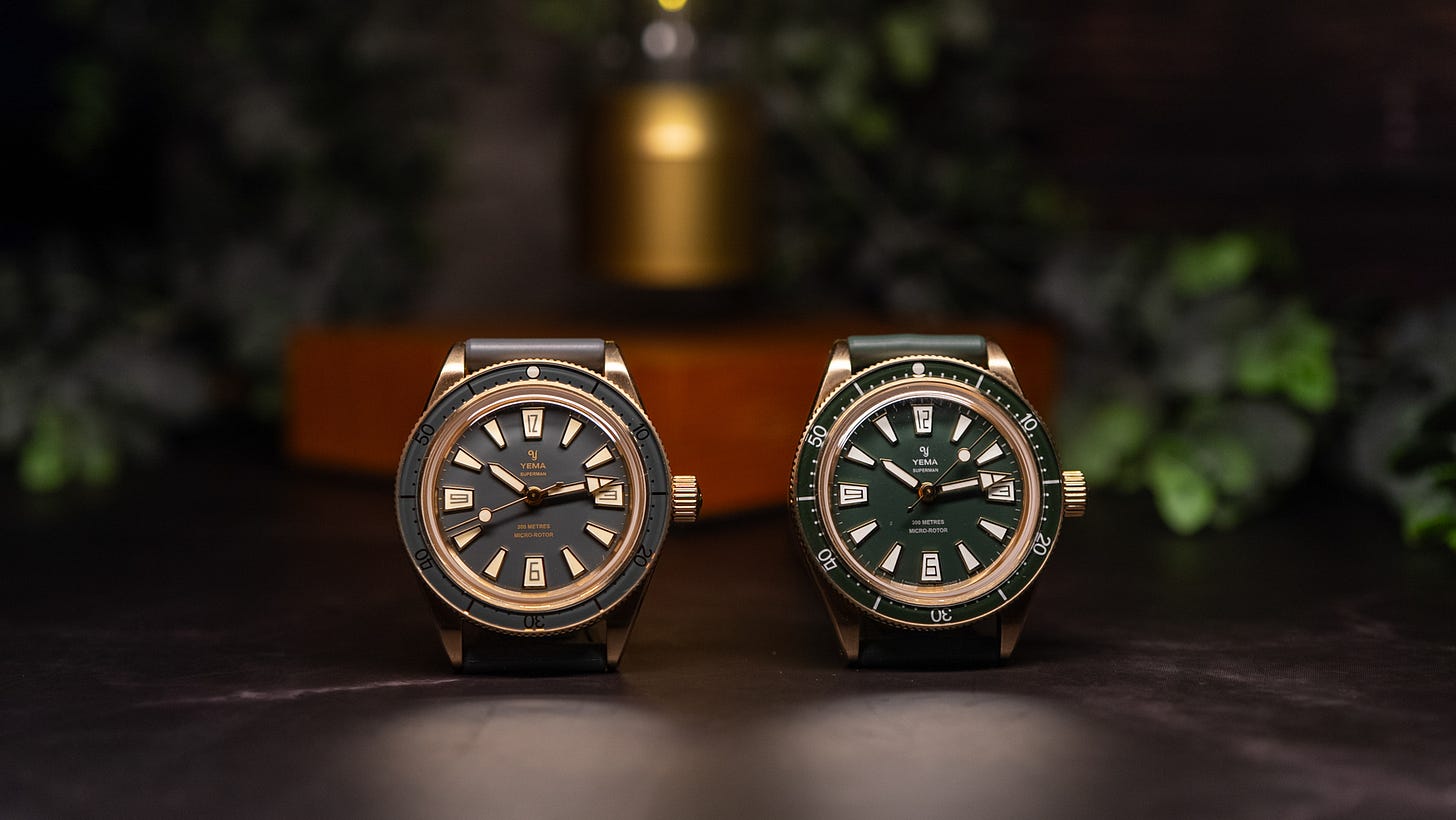 Yema Skin Diver Slim Bronze Featured Image Yema Skin Diver Slim Bronze Featured Image