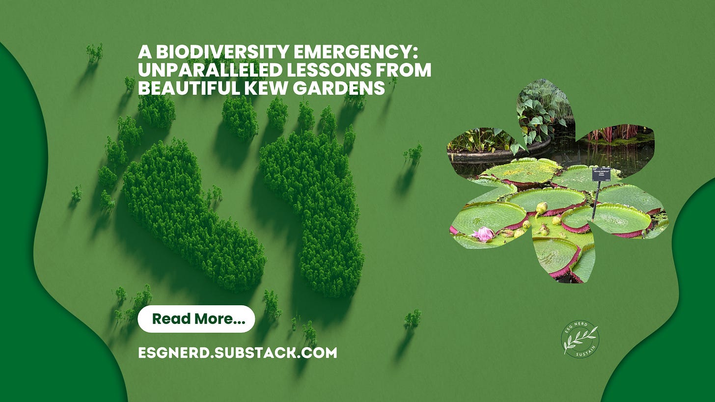 biodiversity loss and conservation