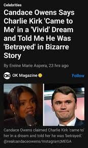 Candace Owens on Charlie Kirk's Bizarre ...