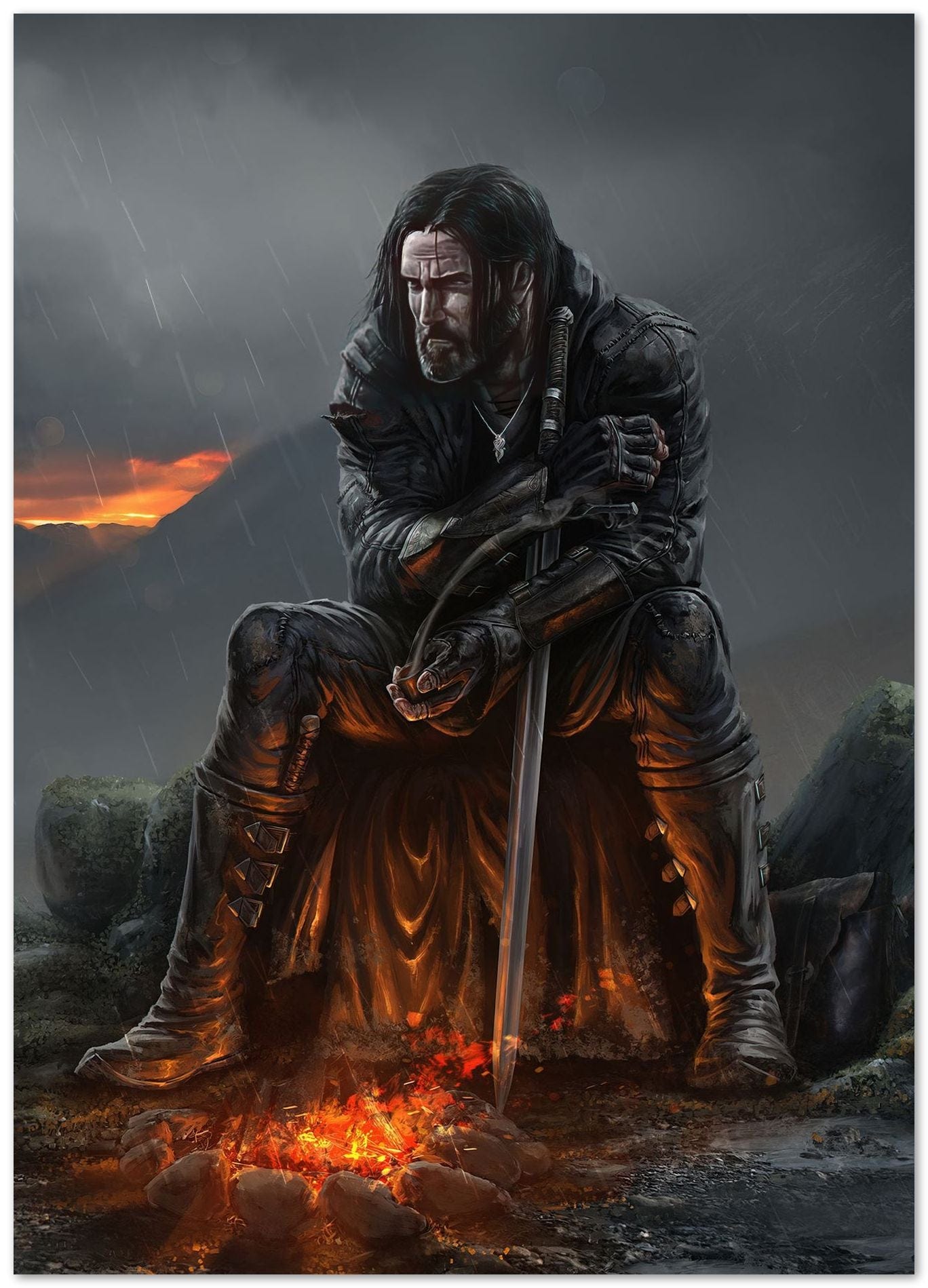 aragorn - @chevi - Buy illustrations and artworks made by Digital Artist –  wow.fan
