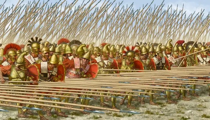 The Greek Hoplite Phalanx | Hellenic Art