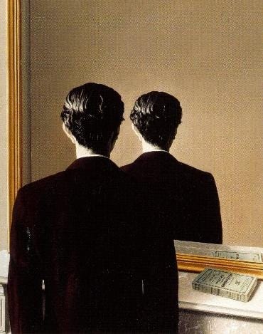 René Magritte. La Reproduction interdite (Not to Be Reproduced). Brussels, 1937 | MoMA René Magritte. La Reproduction interdite (Not to Be Reproduced). Brussels, 1937 | MoMA