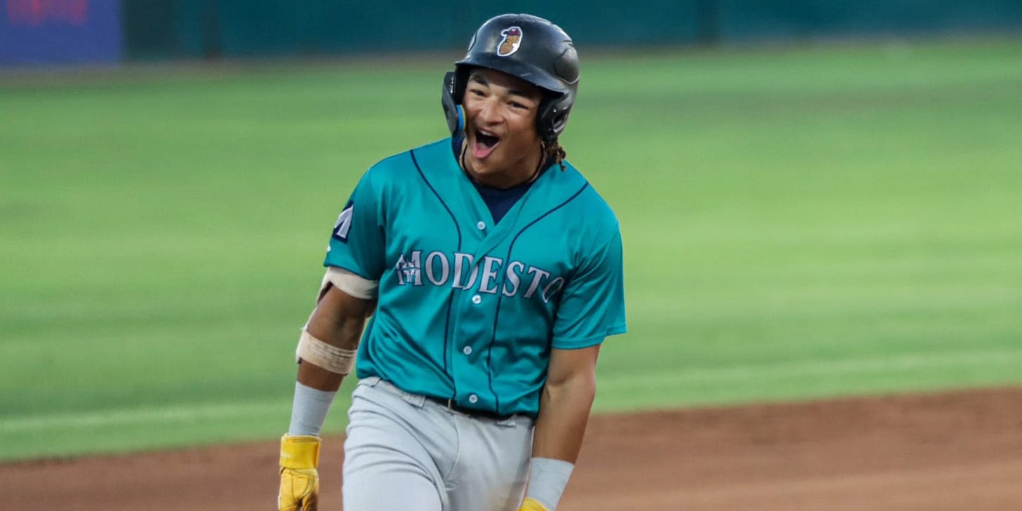 First two homers for Mariners' Tai Peete are grand slams