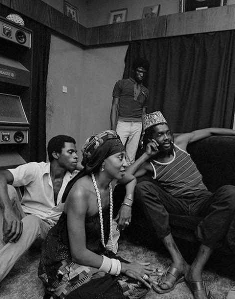 1970s Nigerian living room