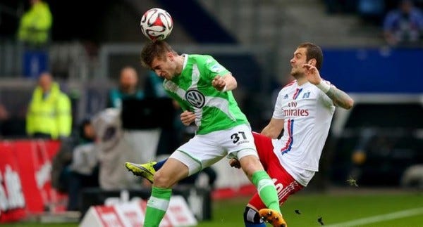 wolfsburg beats off hamburg for bundesliga 2015 soccer wolfsburg beats off hamburg for bundesliga 2015 soccer