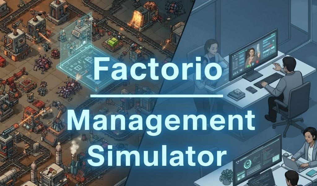 Management Lessons Learned from Playing Factorio