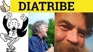 🔵 Diatribe - Diatribe Meaning - Diatribe Examples - Diatribe Definition-  GRE 3500 Formal Vocabulary - YouTube